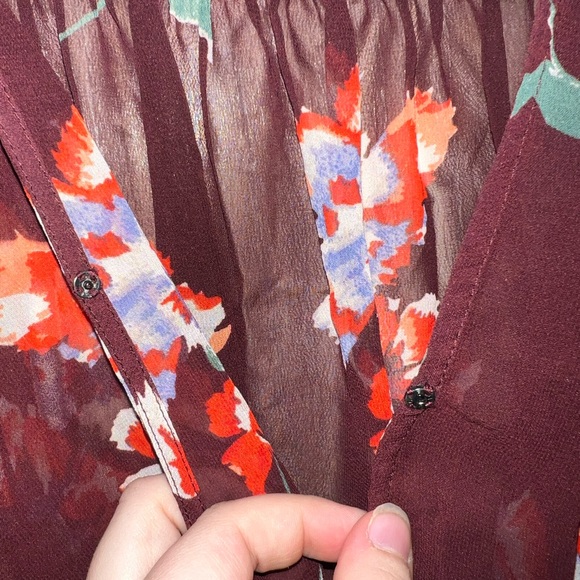 Lucky Brand Floral Blouse - Picture 5 of 5